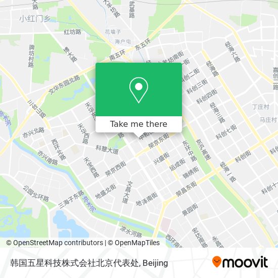 韩国五星科技株式会社北京代表处 map