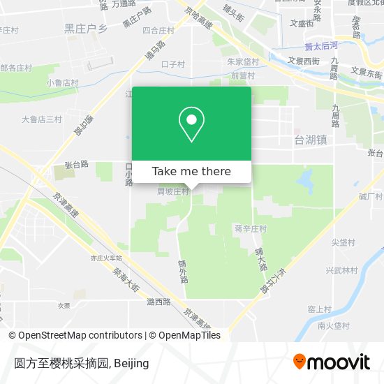 圆方至樱桃采摘园 map