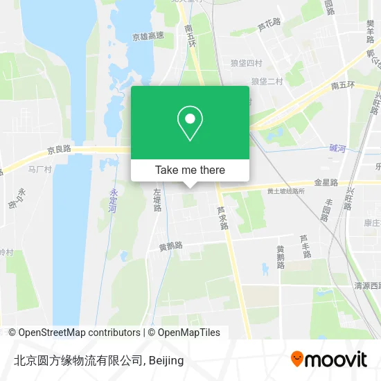 北京圆方缘物流有限公司 map