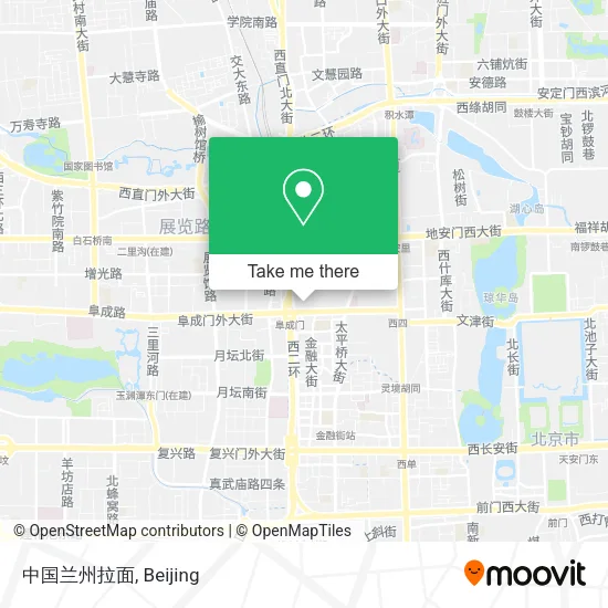 中国兰州拉面 map