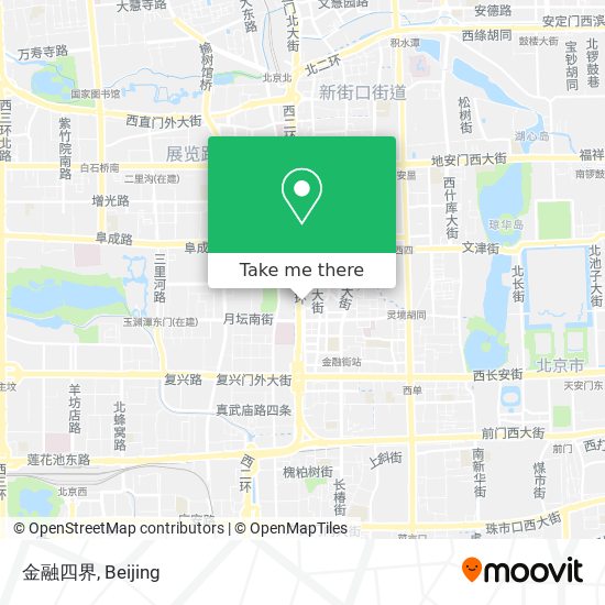 金融四界 map