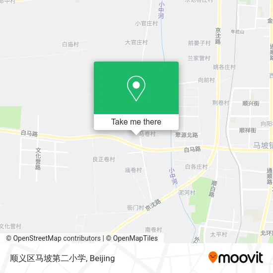 顺义区马坡第二小学 map