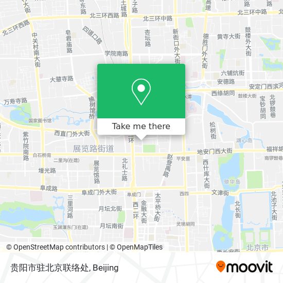 贵阳市驻北京联络处 map