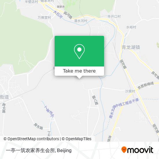 一亭一筑农家养生会所 map