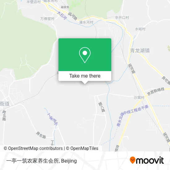 一亭一筑农家养生会所 map
