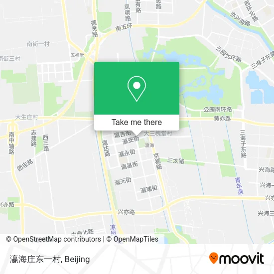 瀛海庄东一村 map