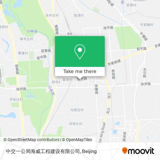 中交一公局海威工程建设有限公司 map