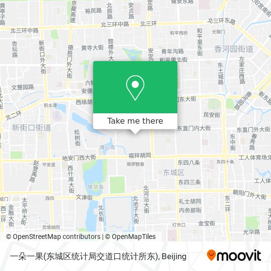 一朵一果(东城区统计局交道口统计所东) map