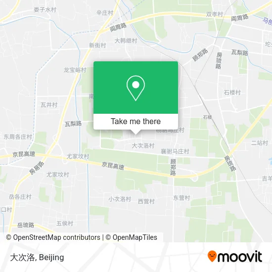 大次洛 map