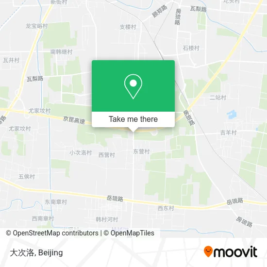 大次洛 map