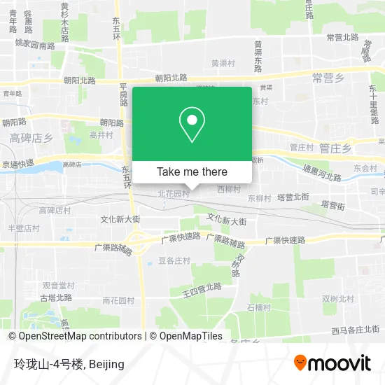 玲珑山-4号楼 map