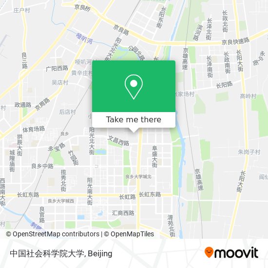 中国社会科学院大学 map