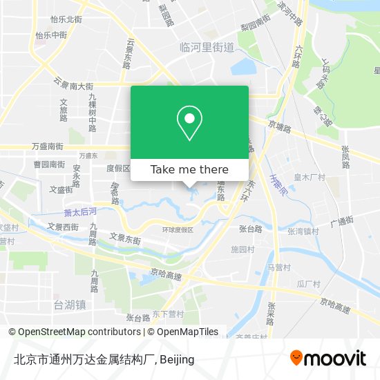 北京市通州万达金属结构厂 map