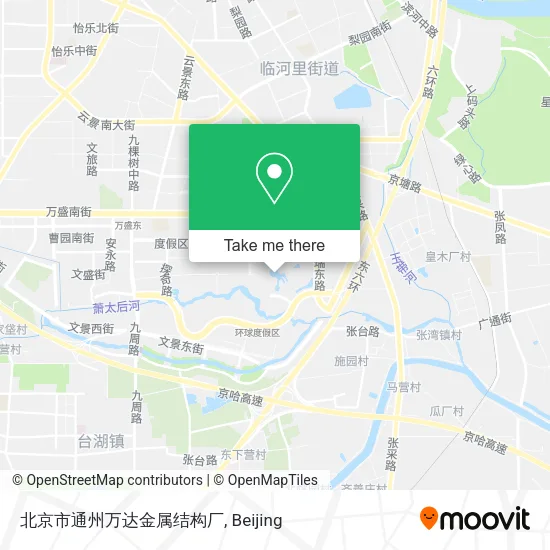 北京市通州万达金属结构厂 map
