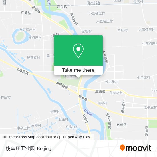 姚辛庄工业园 map
