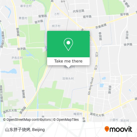 山东胖子烧烤 map