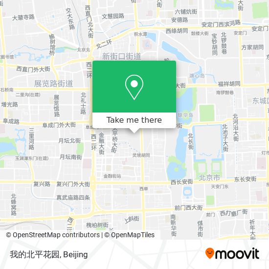 我的北平花园 map