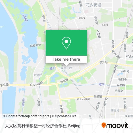 大兴区黄村镇狼垡一村经济合作社 map