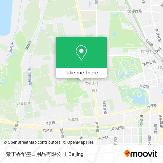 紫丁香华盛日用品有限公司 map