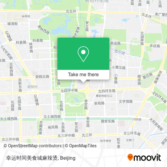 幸运时间美食城麻辣烫 map