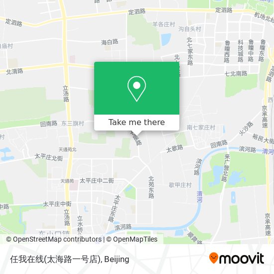 任我在线(太海路一号店) map
