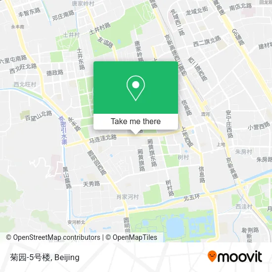 菊园-5号楼 map
