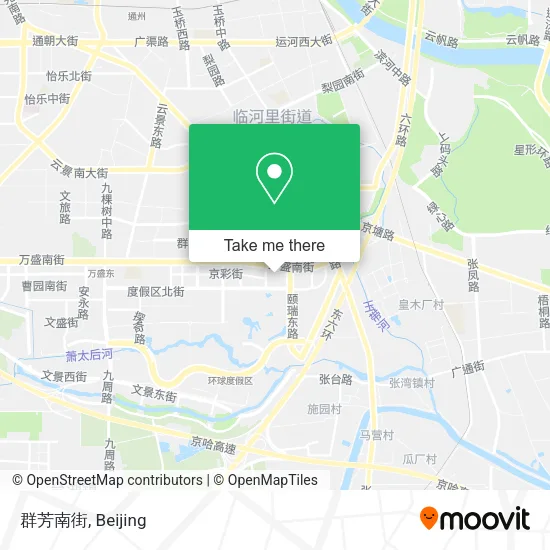 群芳南街 map