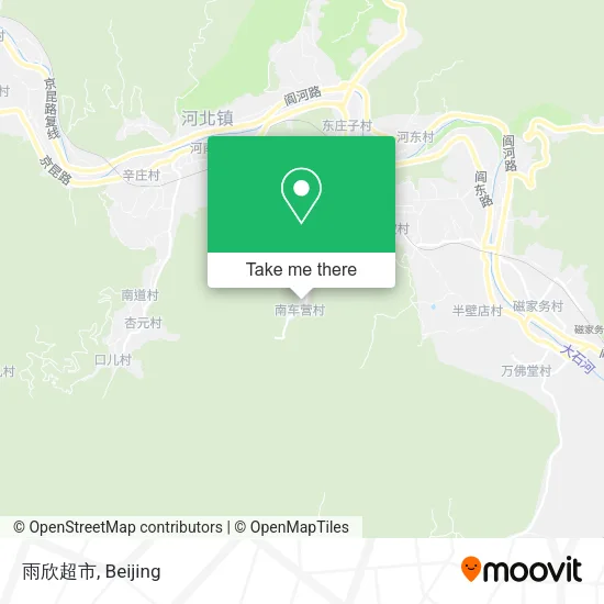 雨欣超市 map