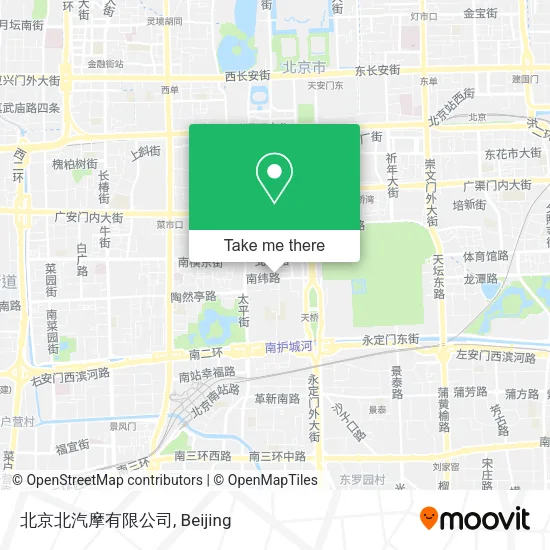 北京北汽摩有限公司 map