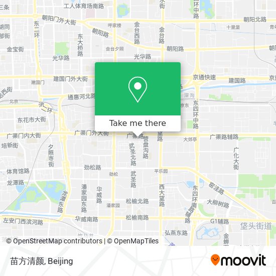 苗方清颜 map