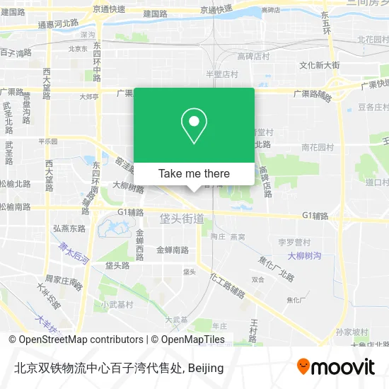 北京双铁物流中心百子湾代售处 map