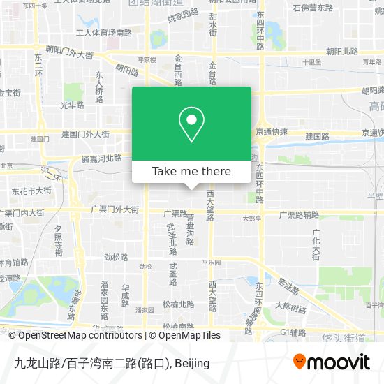 九龙山路/百子湾南二路(路口) map