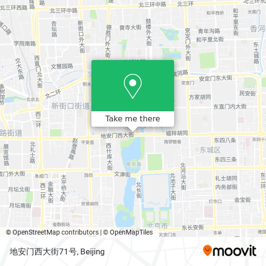 地安门西大街71号 map