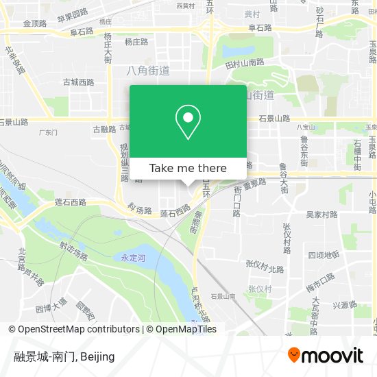 融景城-南门 map