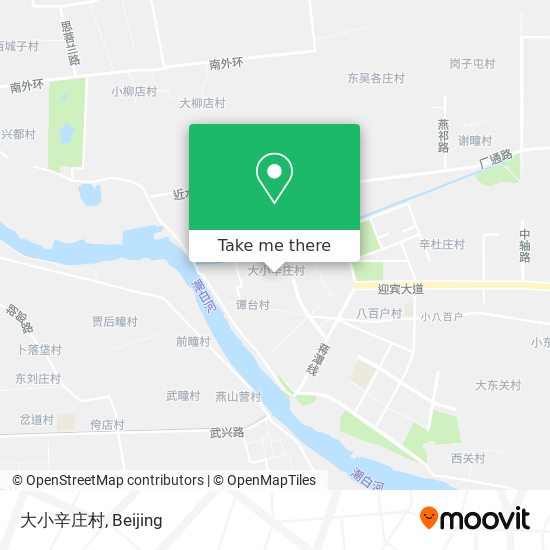 大小辛庄村 map