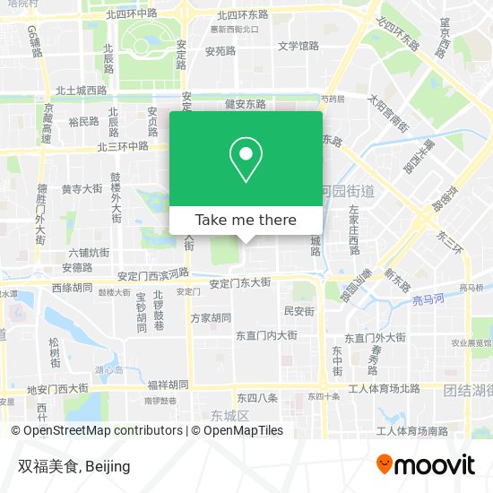 双福美食 map