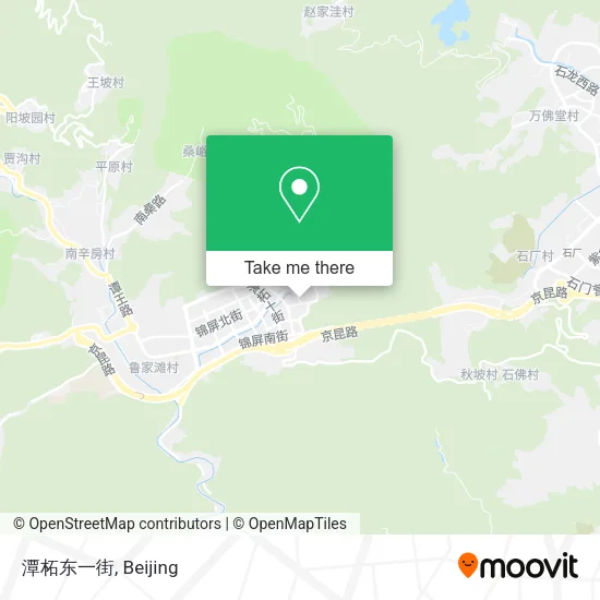 潭柘东一街 map
