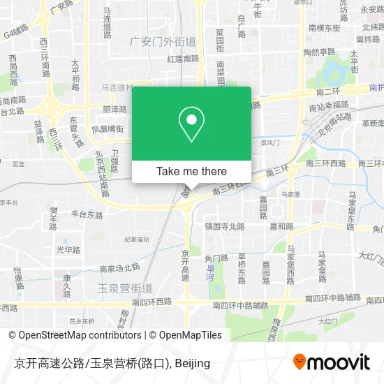 京开高速公路/玉泉营桥(路口) map