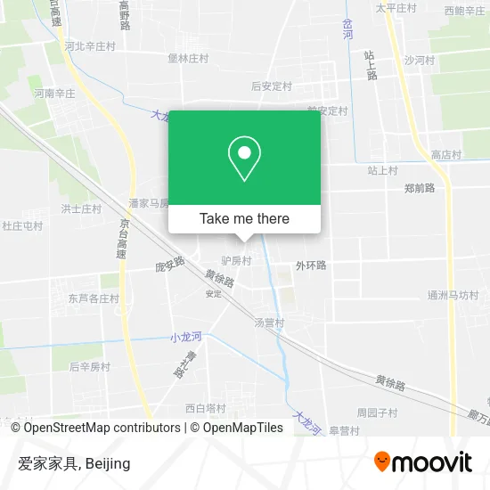 爱家家具 map