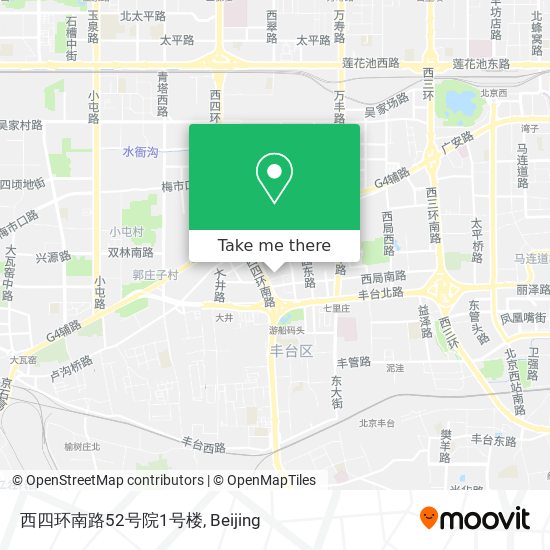 西四环南路52号院1号楼 map