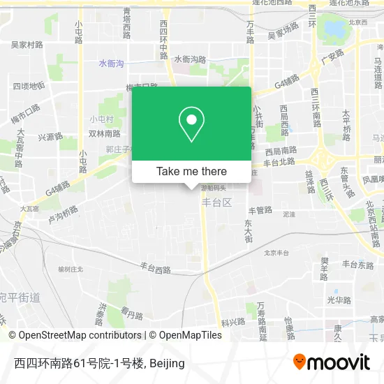 西四环南路61号院-1号楼 map