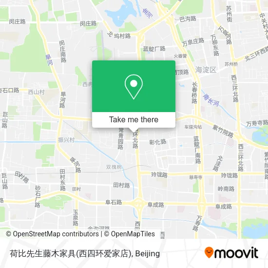 荷比先生藤木家具(西四环爱家店) map