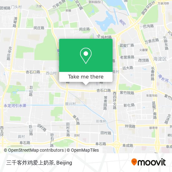 三千客炸鸡爱上奶茶 map