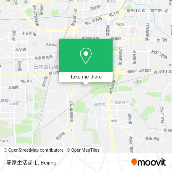 爱家生活超市 map