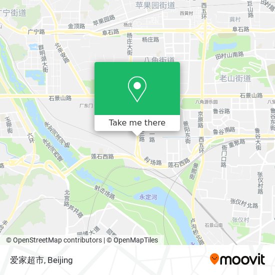 爱家超市 map