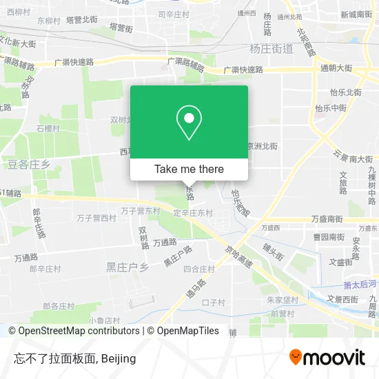 忘不了拉面板面 map