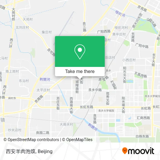 西安羊肉泡馍 map