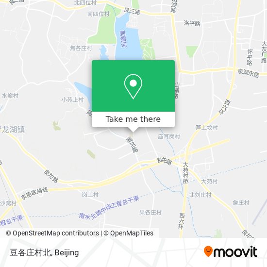 豆各庄村北 map