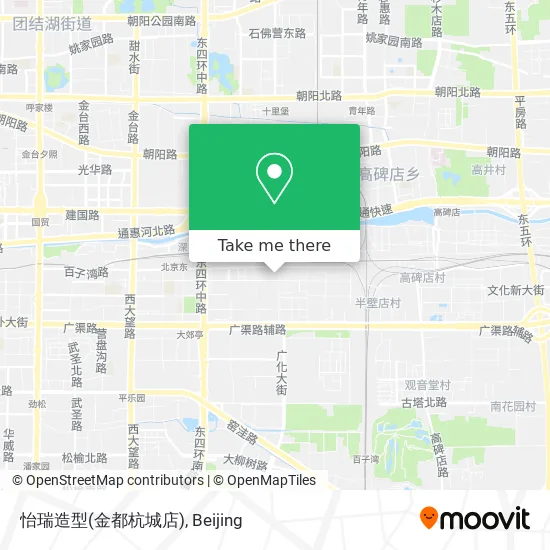 怡瑞造型(金都杭城店) map