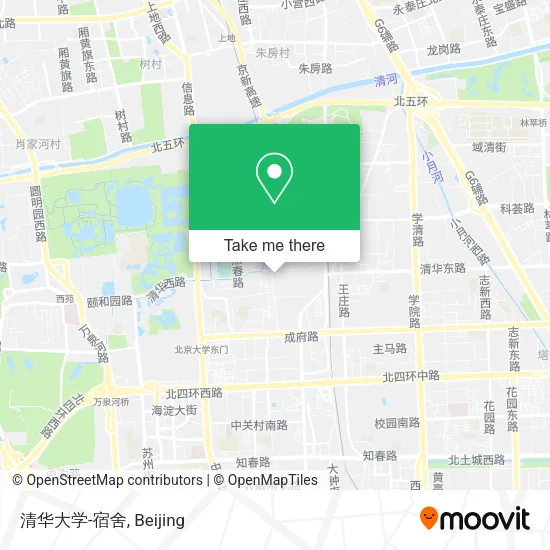 清华大学-宿舍 map
